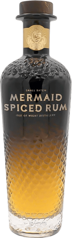 45,95 € Spedizione Gratuita | Gin Mermaid Small Batch Spiced Rum Regno Unito Bottiglia 70 cl