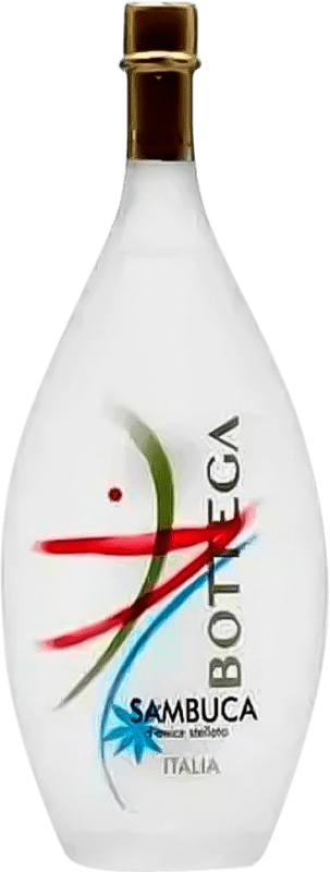18,95 € Envio grátis | Sambuca Bottega Itália Garrafa 70 cl