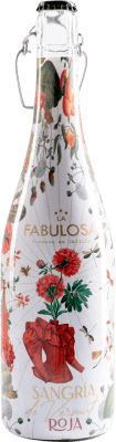 10,95 € Envio grátis | Sangria La Destilería de las Ideas La Fabulosa Roja de Vermut Galiza Espanha Garrafa 75 cl