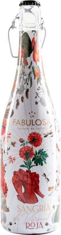 7,95 € Envio grátis | Sangria La Destilería de las Ideas La Fabulosa Roja de Vermut Galiza Espanha Garrafa 75 cl