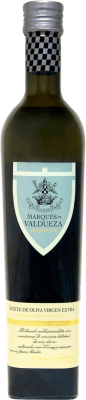 24,95 € Envio grátis | Azeite de Oliva Marqués de Valdueza Vidrio Extremadura Espanha Garrafa Medium 50 cl