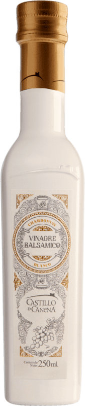 21,95 € Envío gratis | Vinagre Castillo de Canena Balsámico Vidrio Andalucía España Chardonnay Botellín 25 cl