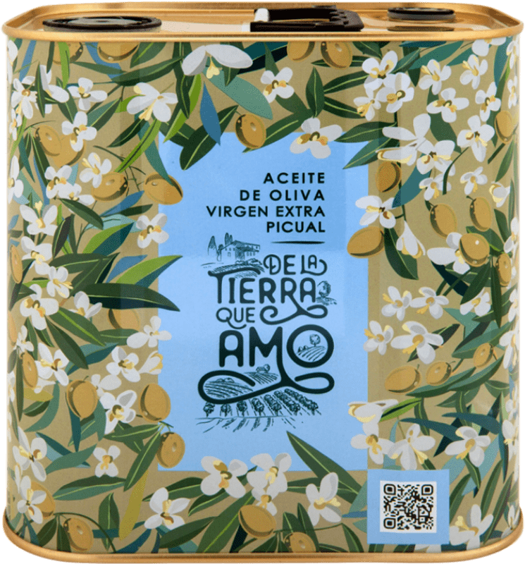 56,95 € 送料無料 | オリーブオイル Castillo de Canena De La Tierra que Amo EVOO エキストラバージン アンダルシア スペイン Picual — ピクアル スペシャル缶 2,5 L