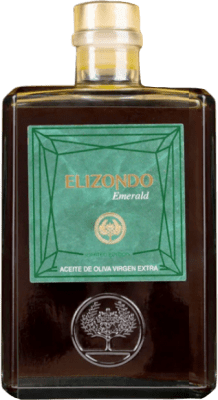 59,95 € Envío gratis | Aceite de Oliva Elizondo Emerald Edición Limitada Vidrio Andalucía España Picual Botella 1 L