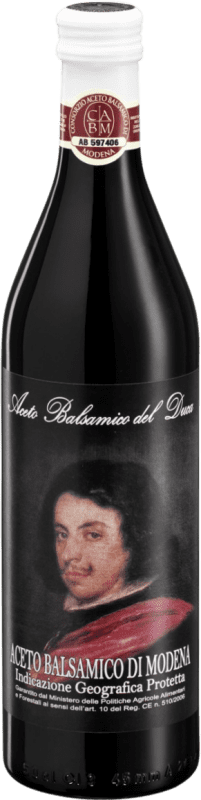 9,95 € Envío gratis | Vinagre Balsamico del Duca Bianco — Blanco D.O.C. Modena Italia Botella Medium 50 cl Vidrio
