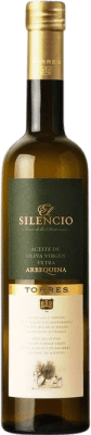 18,95 € Envio grátis | Azeite de Oliva Familia Torres El Silencio Vidrio Catalunha Espanha Arbequina Garrafa Medium 50 cl