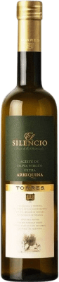15,95 € Spedizione Gratuita | Olio d'Oliva Familia Torres El Silencio Vidrio Catalogna Spagna Arbequina Bottiglia Medium 50 cl