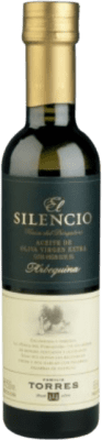 123,95 € Kostenloser Versand | 12 Einheiten Box Olivenöl Familia Torres El Silencio Vidrio Katalonien Spanien Arbequina Kleine Flasche 25 cl