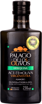 7,95 € Spedizione Gratuita | Olio d'Oliva Olivapalacios Vidrio Castilla-La Mancha Spagna Arbequina Piccola Bottiglia 25 cl