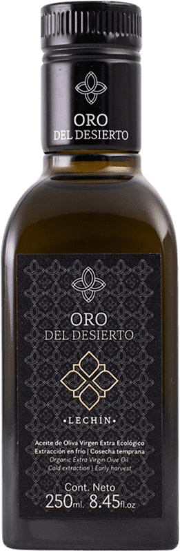 162,95 € Envio grátis | Caixa de 12 unidades Azeite de Oliva Oro del Desierto Lechín Vidrio Andaluzia Espanha Garrafa Pequena 25 cl