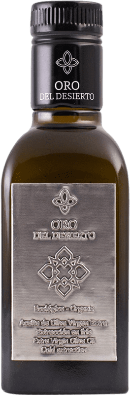 14,95 € Envio grátis | Azeite de Oliva Oro del Desierto Vidrio Andaluzia Espanha Garrafa Pequena 25 cl