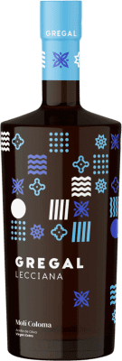 17,95 € Envío gratis | Aceite de Oliva Finca Molí Coloma La Boella Gregal Lecciana AOVE Virgen Extra Cataluña España Botella Medium 50 cl Vidrio