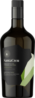 36,95 € Envio grátis | Azeite de Oliva Finca Molí Coloma La Boella Santa Creu Vidrio Catalunha Espanha Arbequina Garrafa Medium 50 cl