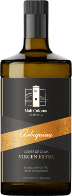 Olive Oil Finca Molí Coloma La Boella Arbequina EVOO Extra Virgin 75 cl Glass
