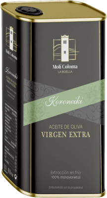 18,95 € 免费送货 | 橄榄油 Finca Molí Coloma La Boella 加泰罗尼亚 西班牙 Koroneiki 铝罐 50 cl