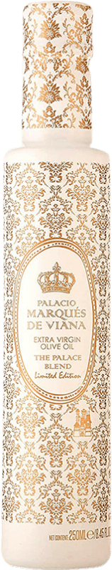 14,95 € Envío gratis | Aceite de Oliva Palacio Marqués de Viana Palacio Edición Limitada, Blend — Mezcla, AOVE Virgen Extra Andalucía España Botellín 25 cl Vidrio