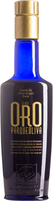 13,95 € Envío gratis | Aceite de Oliva Almazaras de la Subbética Parqueoliva Serie Oro Vidrio D.O.P. Priego de Córdoba Andalucía España Hojiblanca, Picuda Botellín 25 cl