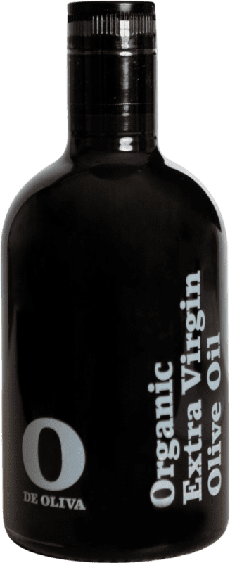 16,95 € Envio grátis | Azeite de Oliva Mediterráneo O de Oliva AOVE Virgem Extra Região de Múrcia Espanha Organic — Bio Garrafa Medium 50 cl Vidro