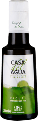 5,95 € Envío gratis | Aceite de Oliva Oro Bailén Casa del Agua Vidrio Andalucía España Picual Botellín 25 cl