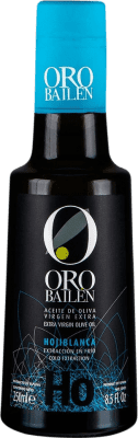 10,95 € Envio grátis | Azeite de Oliva Oro Bailén Vidrio Andaluzia Espanha Hojiblanca Garrafa Pequena 25 cl