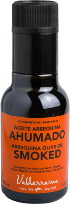 Huile d'Olive Boîte de 12 unités Valderrama Ahumado Vidrio Arbequina 10 cl