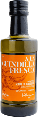 17,95 € Envío gratis | Aceite de Oliva Valderrama Guindilla Fresca Vidrio Castilla la Mancha España Arbequina Botellín 25 cl