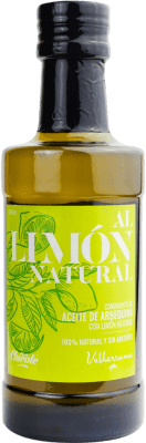 57,95 € Envío gratis | Caja de 6 unidades Aceite de Oliva Valderrama Natural Castilla la Mancha España Botellín 25 cl Vidrio Limón