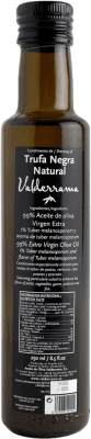 28,95 € Envío gratis | Aceite de Oliva Valderrama AOVE Virgen Extra Castilla la Mancha España Royal Botellín 25 cl Vidrio Trufa Negra