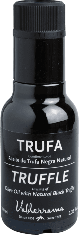 14,95 € Envoi gratuit | Huile d'Olive Valderrama Trufa Negra Vidrio Castilla La Mancha Espagne Royal Bouteille Miniature 10 cl
