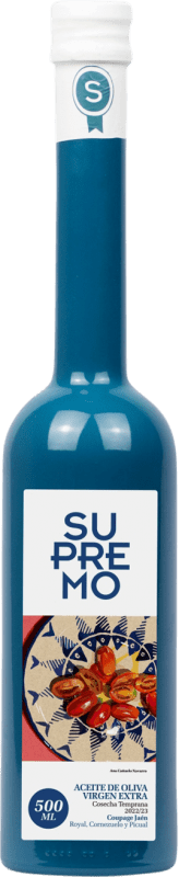 27,95 € Free Shipping | Olive Oil Supremo Vidrio Andalusia Spain Medium Bottle 50 cl