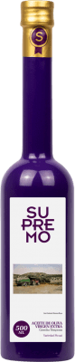 15,95 € 送料無料 | オリーブオイル Supremo EVOO エキストラバージン Jaén スペイン Picual — ピクアル ミディアムボトル 50 cl ガラス