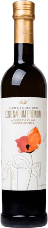 22,95 € Envio grátis | Azeite de Oliva Nobleza del Sur Centenarium Premium, AOVE Virgem Extra Andaluzia Espanha Picual Garrafa Medium 50 cl Vidro