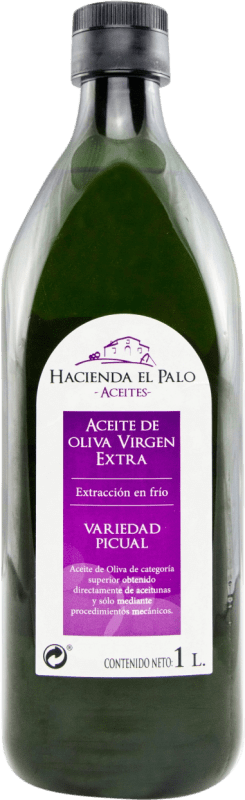 10,95 € 送料無料 | オリーブオイル Hacienda el Palo EVOO エキストラバージン アンダルシア スペイン Picual — ピクアル 1 L PET — ペット