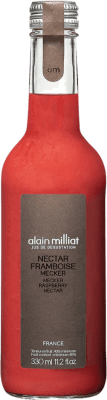 8,95 € Envío gratis | Refrescos y Mixers Alain Milliat Néctar de Frambuesa Vidrio Francia Botellín Tercio 33 cl