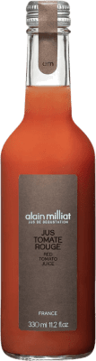 6,95 € Envío gratis | Refrescos y Mixers Alain Milliat Néctar de Tomate Vidrio Francia Botellín Tercio 33 cl