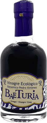 5,95 € Envío gratis | Vinagre Baeturia Organic Balsámico Ecológico Vidrio Extremadura España Pedro Ximénez Botellín 25 cl