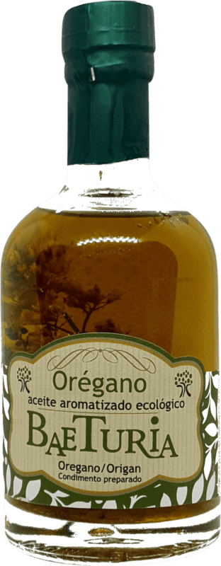 8,95 € Envio grátis | Óleo Vegetal Baeturia Organic Extremadura Espanha Garrafinha 25 cl Vidro Orégano — Orégão