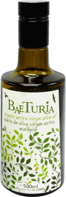 22,95 € Envio grátis | Azeite de Oliva Baeturia Organic Veridis Extremadura Espanha Morisca Garrafa Medium 50 cl