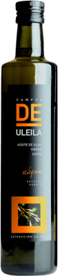 15,95 € Envío gratis | Aceite de Oliva Campos de Uleila Bio Vidrio Andalucía España Arbequina Botella Medium 50 cl