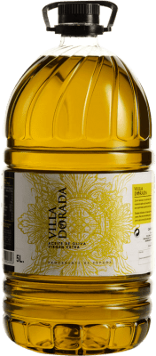 68,95 € Kostenloser Versand | Olivenöl Campos de Uleila Villa Dorada PET Andalusien Spanien Karaffe 5 L