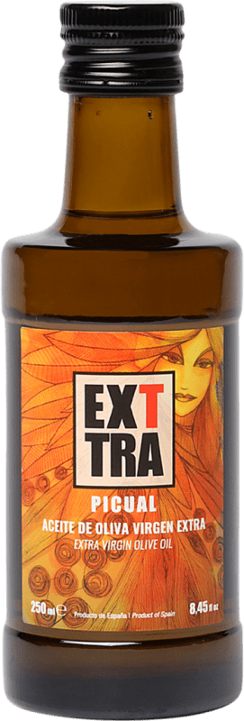 6,95 € 免费送货 | 橄榄油 Exttra Original EVOO 特级初榨 安达卢西亚 西班牙 Picual — 皮夸尔 小瓶装 25 cl 玻璃