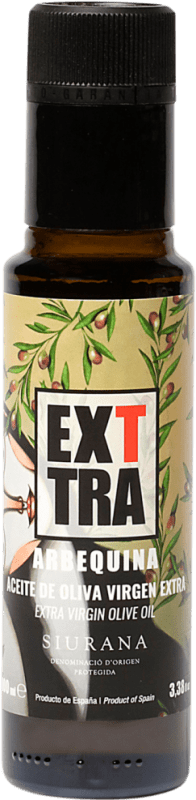 4,95 € Kostenloser Versand | Olivenöl Exttra Original E-NOL Extra Nativ D.O.P. Siurana Katalonien Spanien Arbequina Miniaturflasche 10 cl Glas