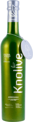 22,95 € Free Shipping | Olive Oil Hispasur Knolive Vidrio Andalusia Spain Arbequina Medium Bottle 50 cl