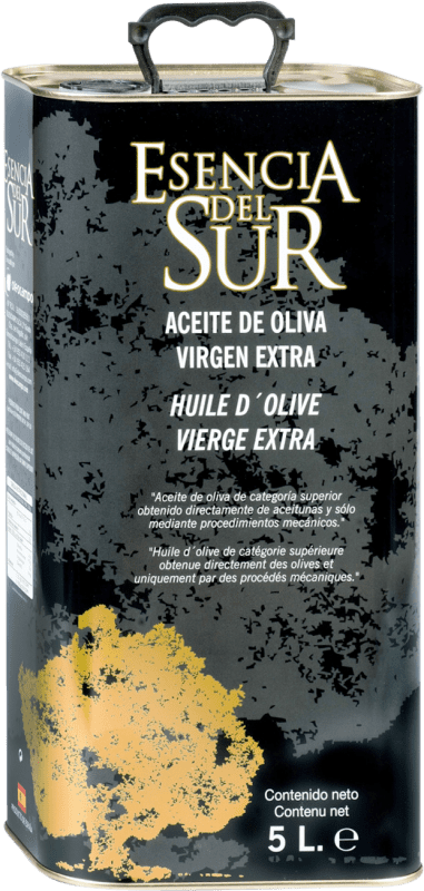 53,95 € 送料無料 | オリーブオイル Oleocampo Esencia del Sur EVOO エキストラバージン アンダルシア スペイン Picual — ピクアル スペシャル缶 5 L