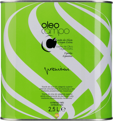 58,95 € Spedizione Gratuita | Olio d'Oliva Oleocampo Premium Andalusia Spagna Picual Lattina Speciale 2,5 L