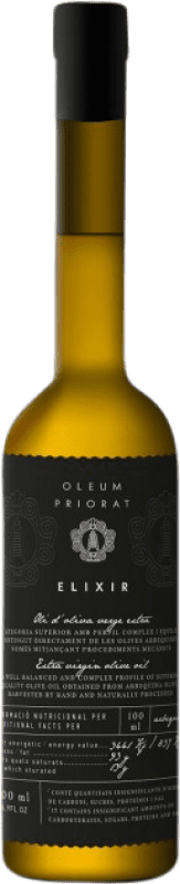 79,95 € 送料無料 | オリーブオイル Oleum Priorat Elixir Vidrio D.O.P. Siurana カタロニア スペイン Arbequina ボトル Medium 50 cl