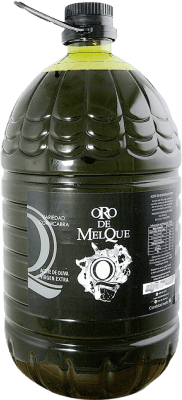 47,95 € 送料無料 | オリーブオイル Oro de Melque EVOO エキストラバージン カスティーリャ・ラ・マンチャ スペイン Cornicabra — コルニカブラ ポリタンク 5 L PET — ペット