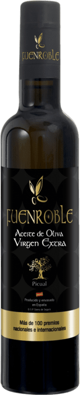 17,95 € Kostenloser Versand | Olivenöl Potosí 10 Fuenroble E-NOL Extra Nativ D.O. Sierra de Segura Andalusien Spanien Picual Medium-Flasche 50 cl Glas