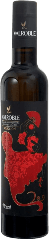 14,95 € 免费送货 | 橄榄油 Potosí 10 Valroble EVOO 特级初榨 D.O. Sierra de Segura 安达卢西亚 西班牙 Picual — 皮夸尔 中瓶装 50 cl 玻璃
