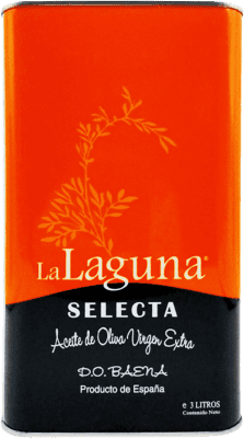 51,95 € Spedizione Gratuita | Olio d'Oliva Sucesores Hnos. López La Laguna Selecta D.O. Baena Andalusia Spagna Latta Speciale 3 L